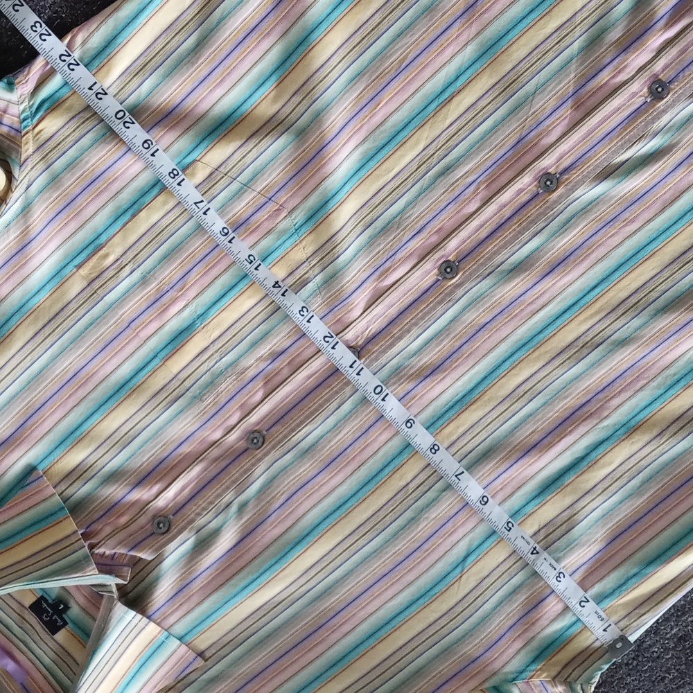 🌞Paul Smith🌞 - Yellow/Multi Stripe L/S Button Down - Picture 11 of 13